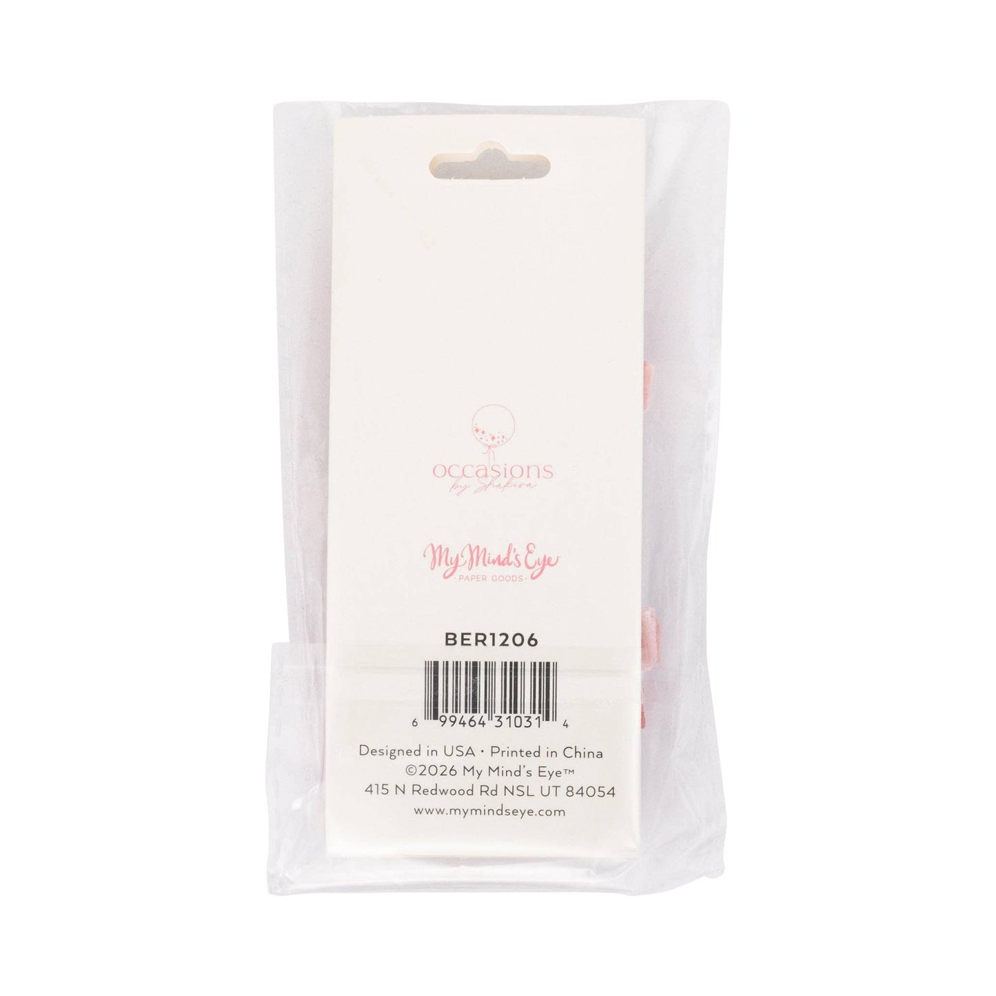 BER1206 - Occasions Beary Loved Hair Clips