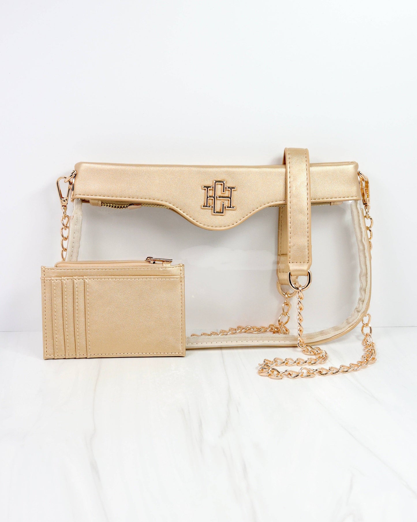 Molly Zip Card Holder GOLD: Default