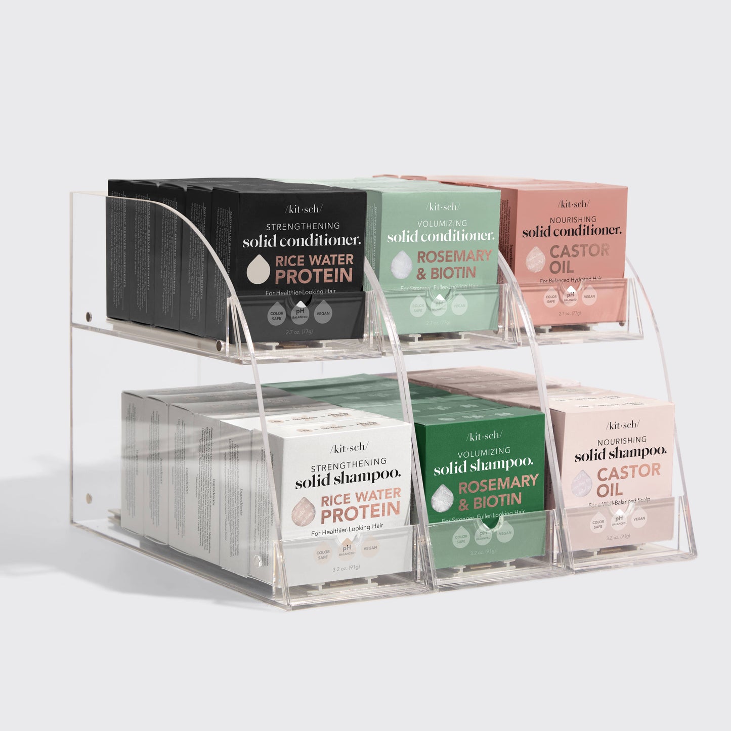 Bottle-Free Beauty 2-Tier Display
