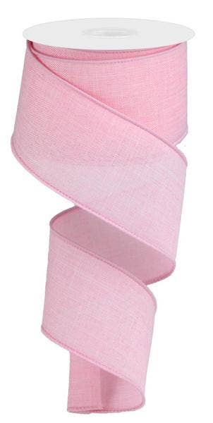 2.5"X10YD LIGHT PINK BURLAP - RG127915