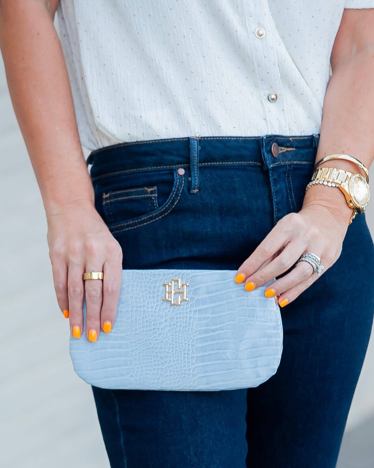 Livi Crossbody Baby Blue EC: Default