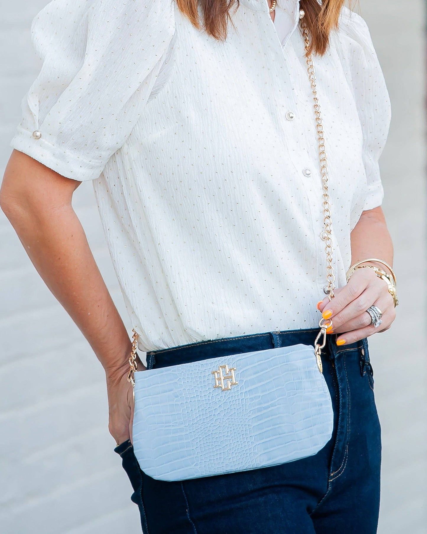 Livi Crossbody Baby Blue EC: Default