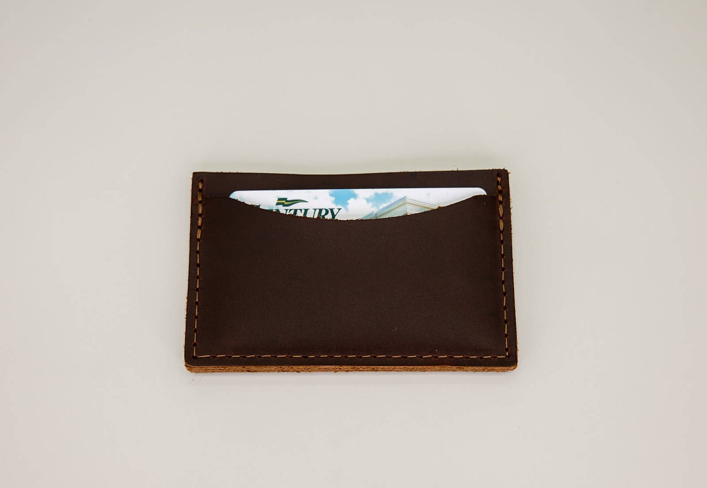 The Slim Card Holder: Antique Tan