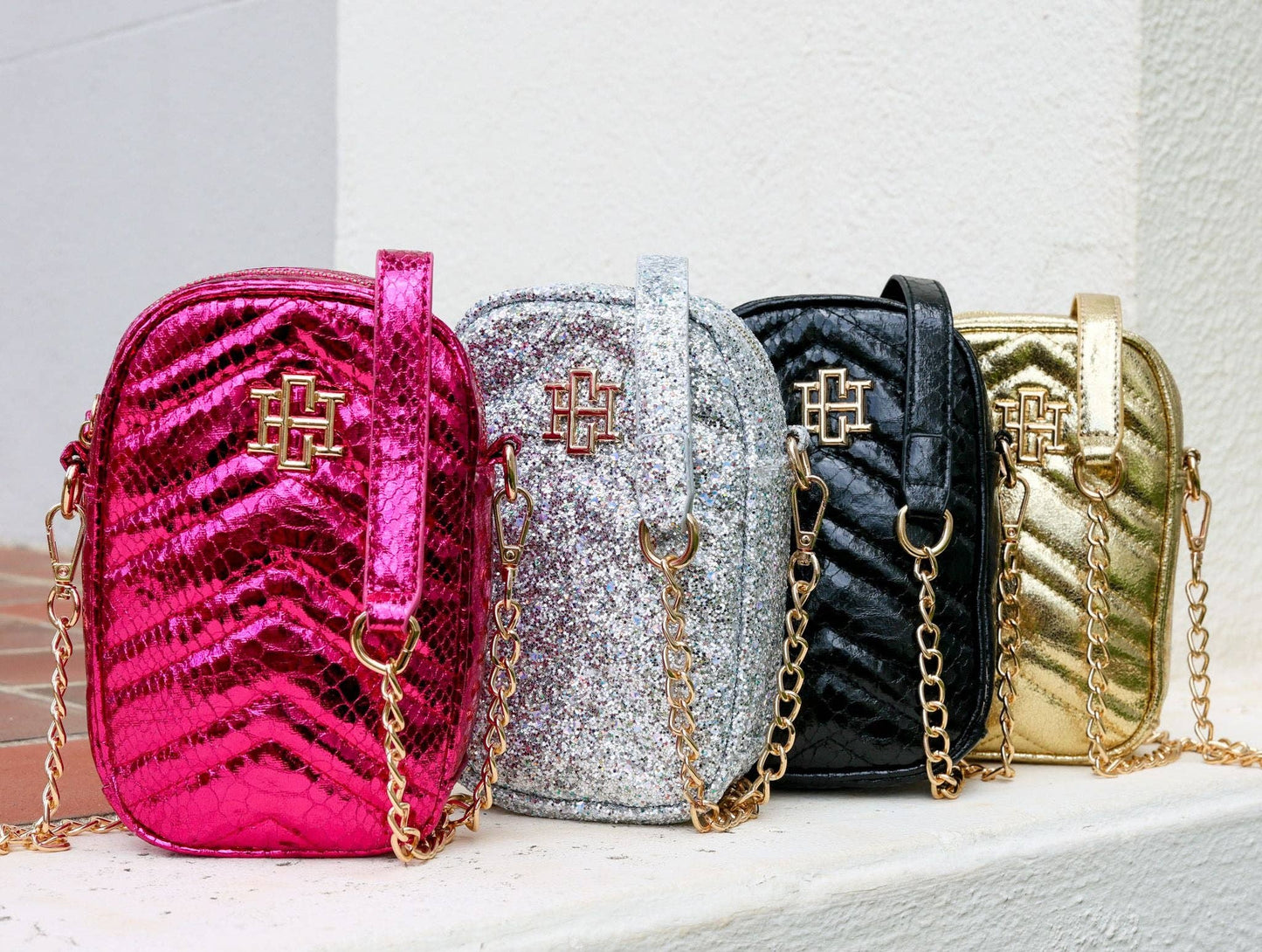 Colton Cell Phone Crossbody SHIMMER GOLD: Default