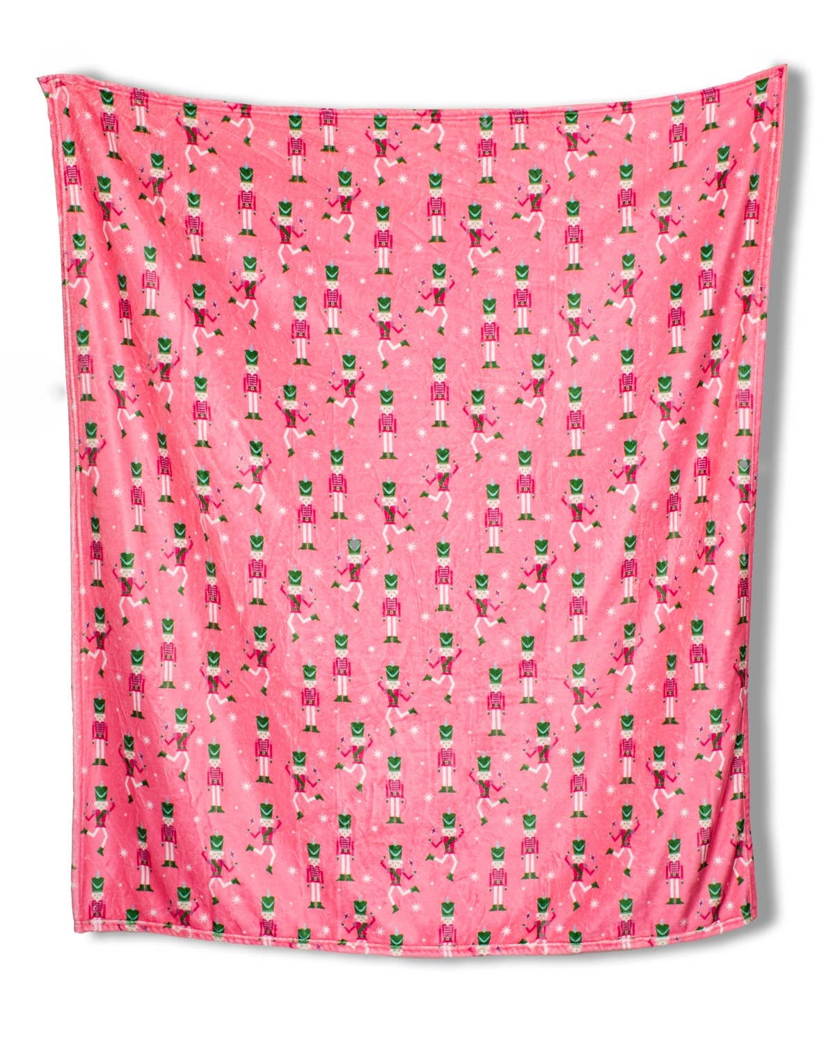 Nutcracker Cutie Throw   Pink/Multi   50x60