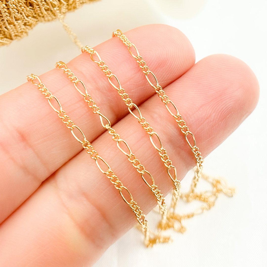 1631CGF. 14k Gold Filled Figaro Chain