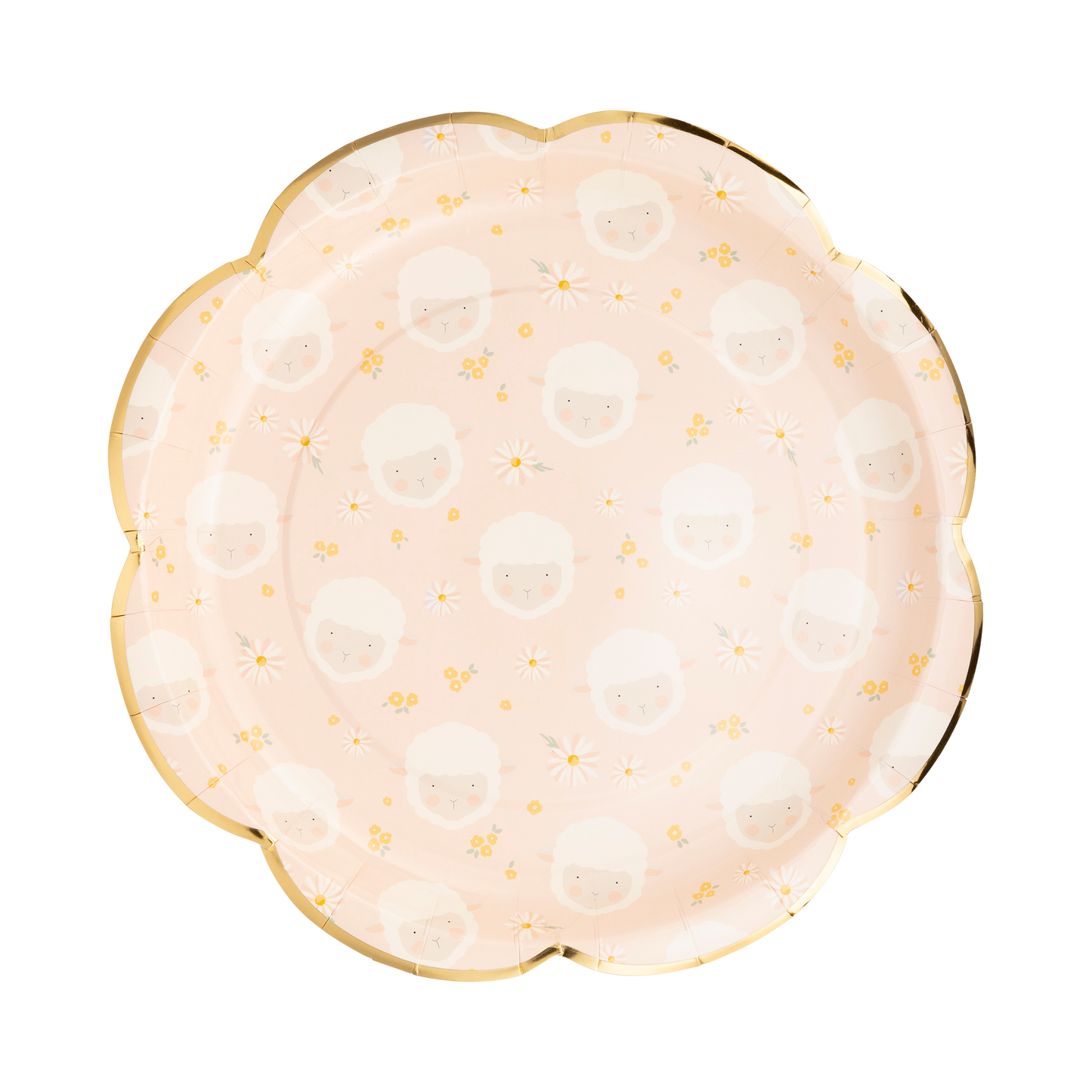 EAS1041 - Scattered Lamb Paper Plate