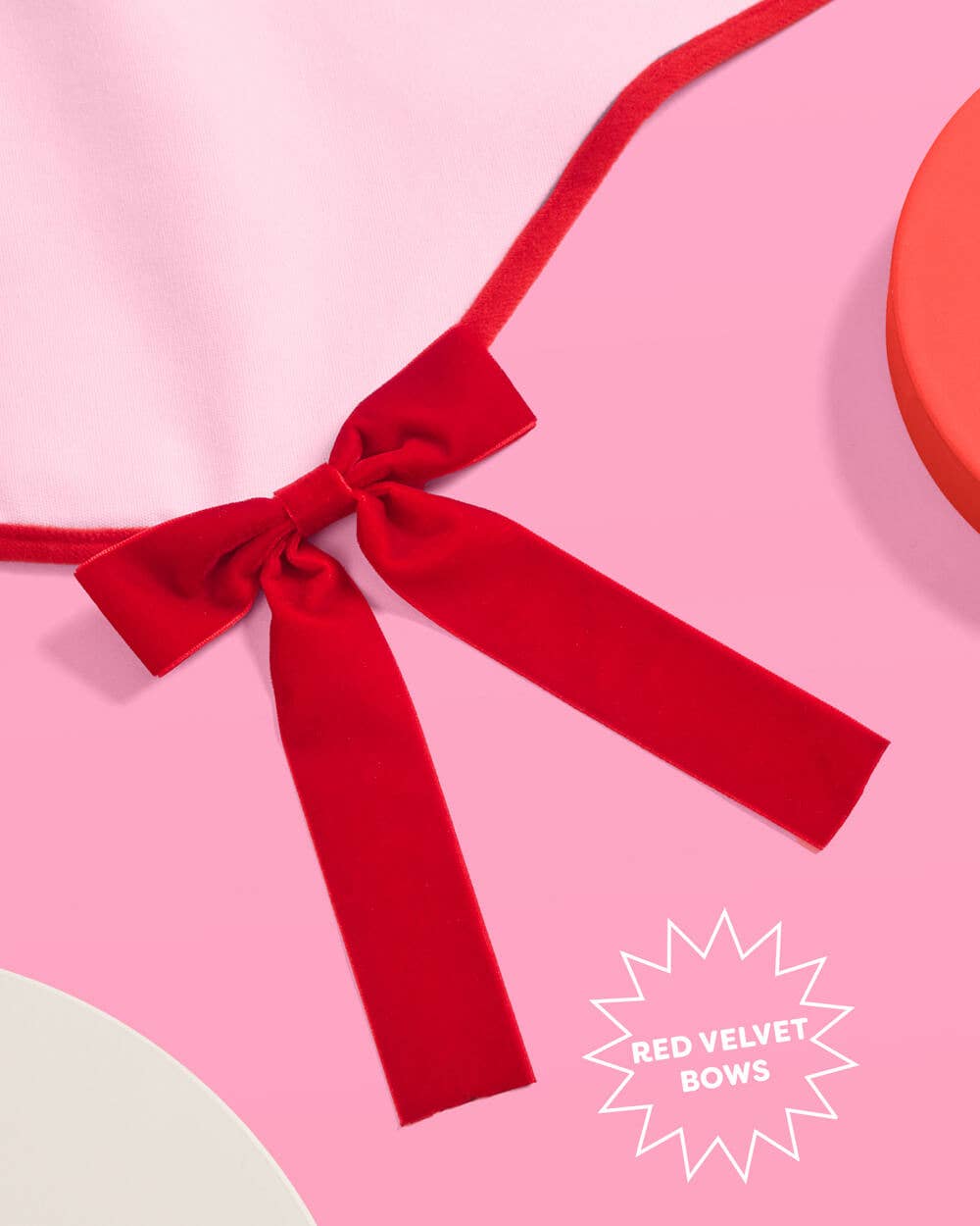 Pretty in Pink Christmas Tree Skirt