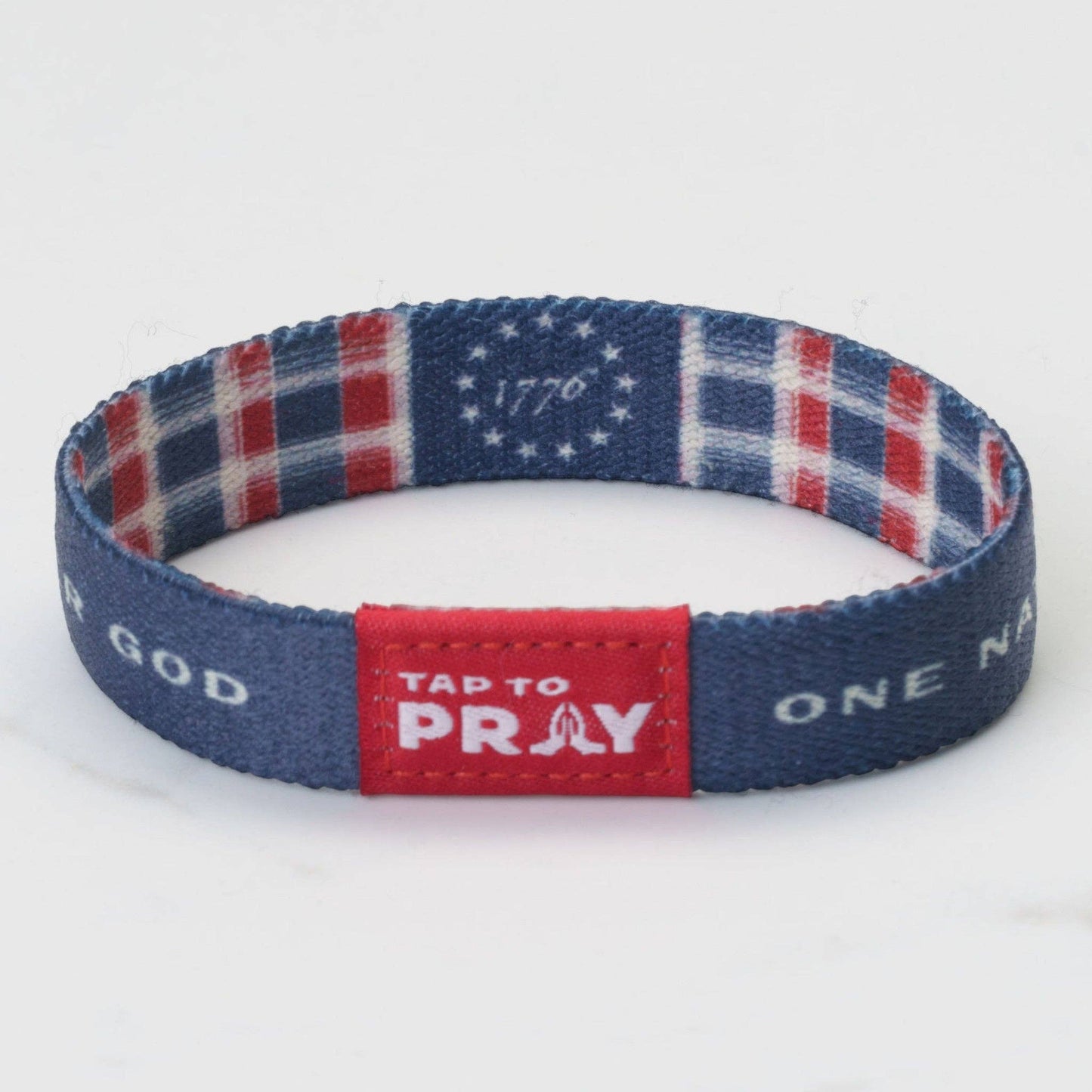Tap To Pray® Wristband – Liberty: Medium