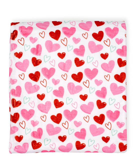 All You Need is Love Throw   Pink/Multi   50x60