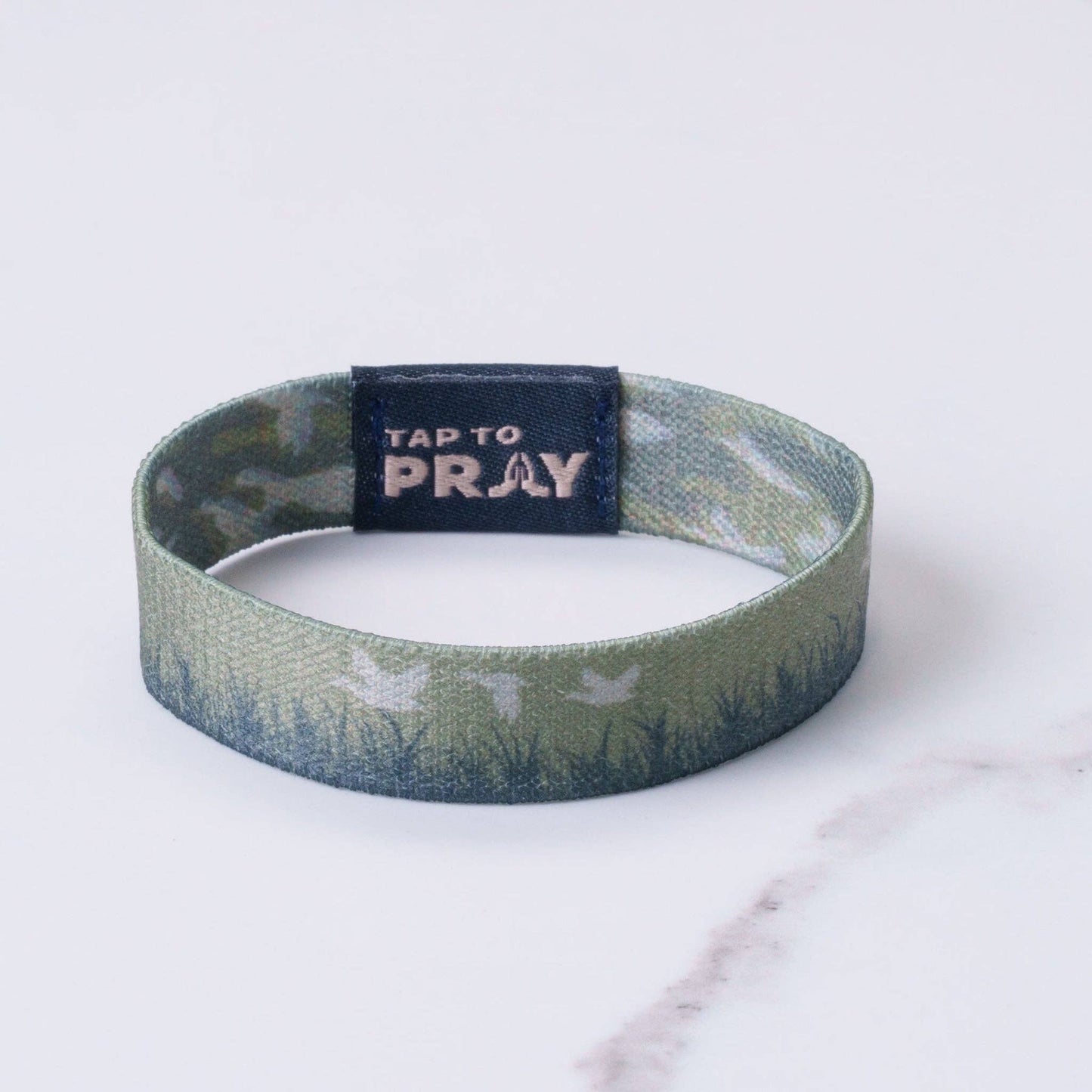 Tap To Pray® Wristband – Waterfowl: X-Small