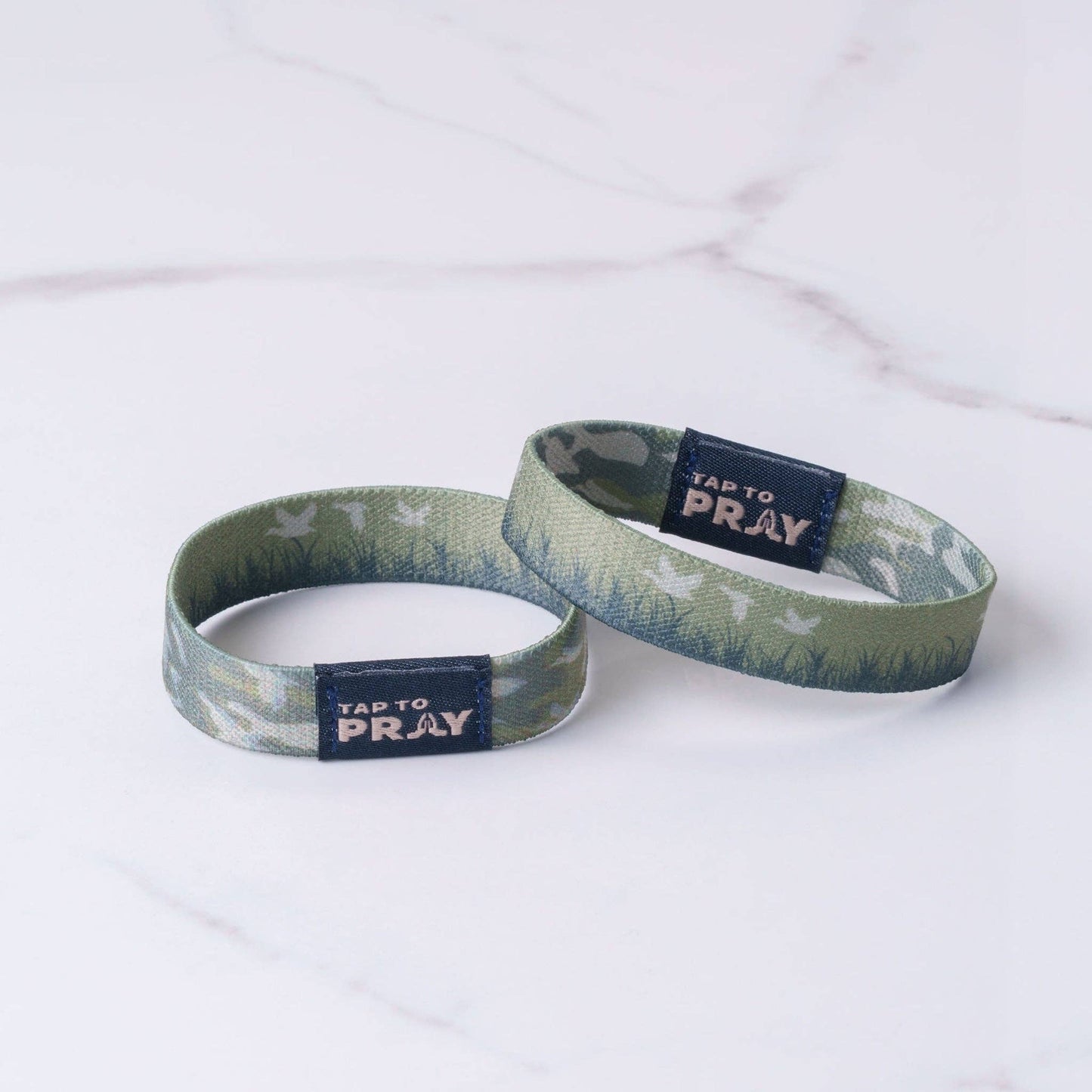 Tap To Pray® Wristband – Waterfowl: X-Small