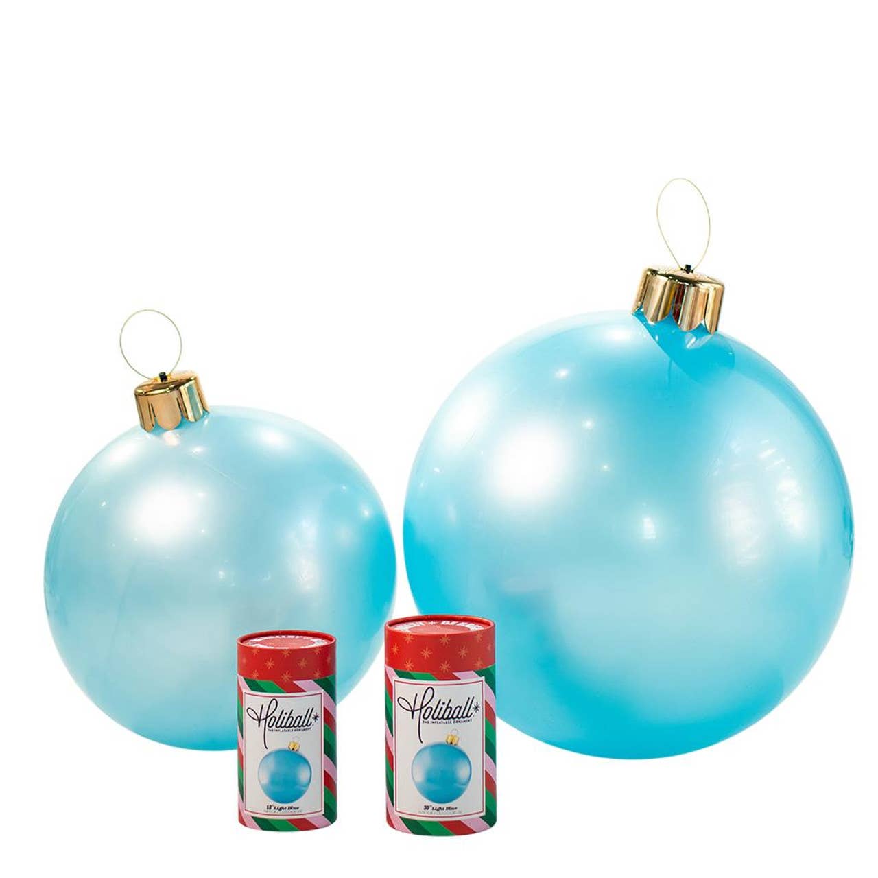 Light Blue Holiball®: 30"
