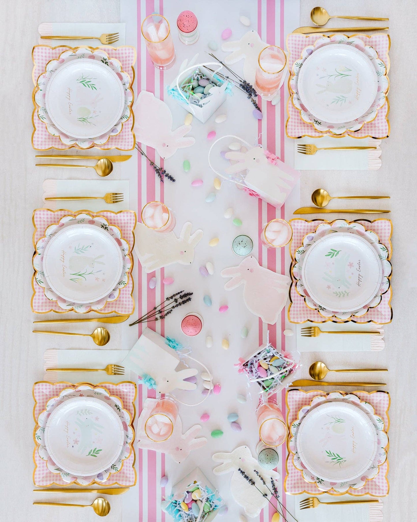 PGB941 - Pink Gingham Plate