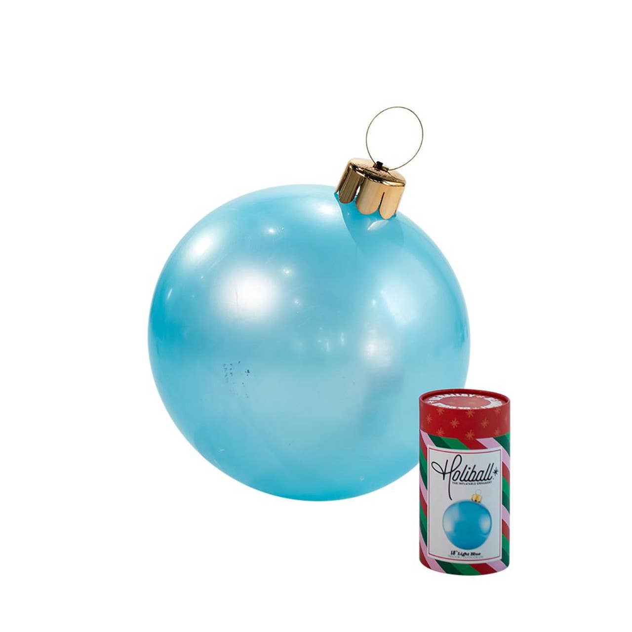 Light Blue Holiball®: 30"