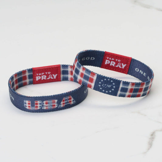 Tap To Pray® Wristband – Liberty: Extra Small