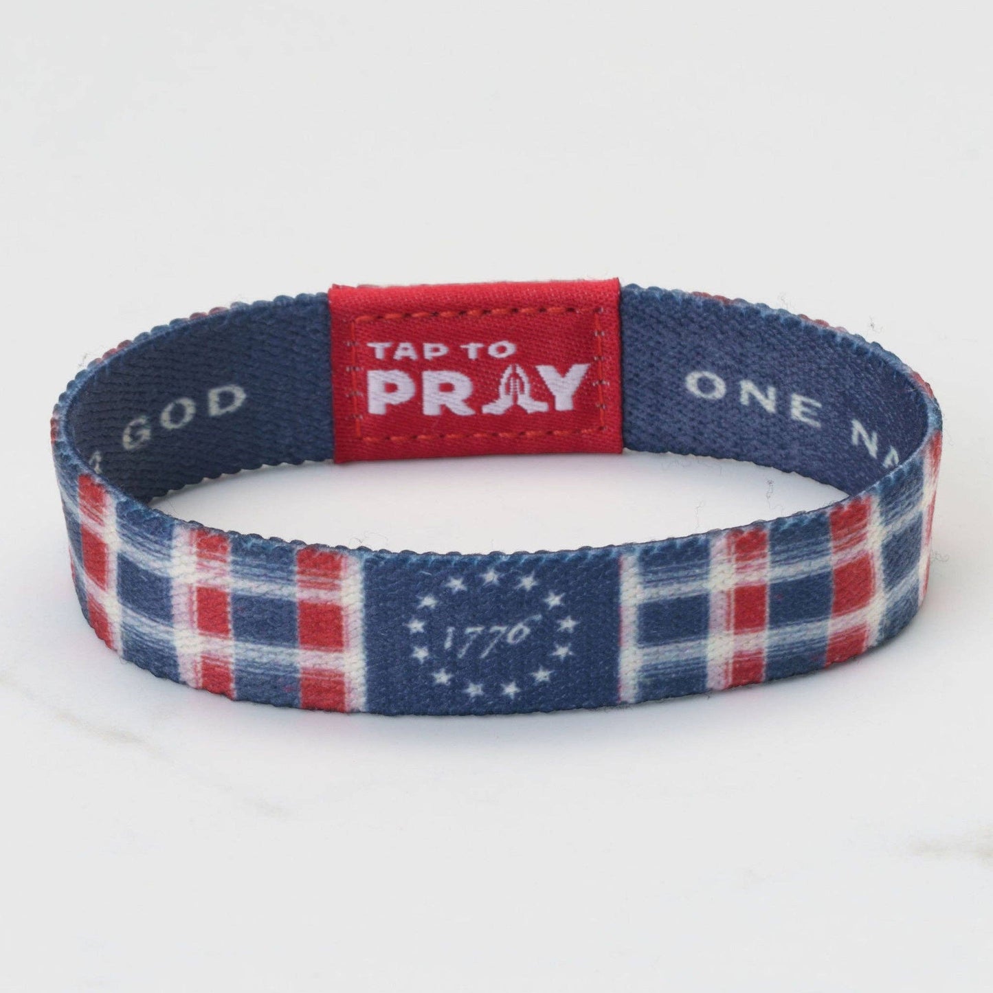 Tap To Pray® Wristband – Liberty: Medium