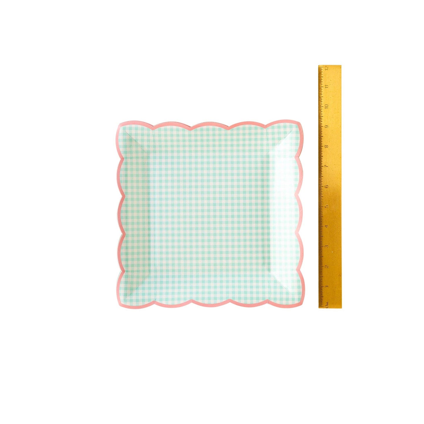 PGB942 - Gingham Plate Set