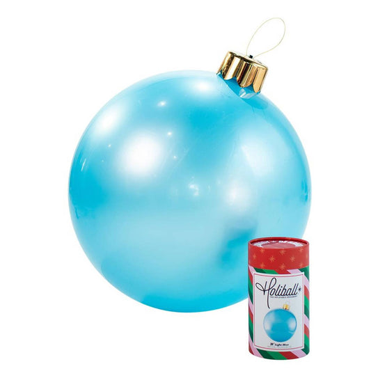 Light Blue Holiball®: 30"