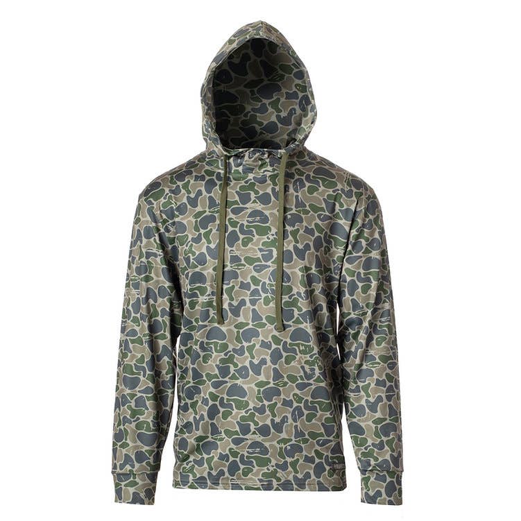 Backwoods Camo Light Weight Hoodie (606): YXL