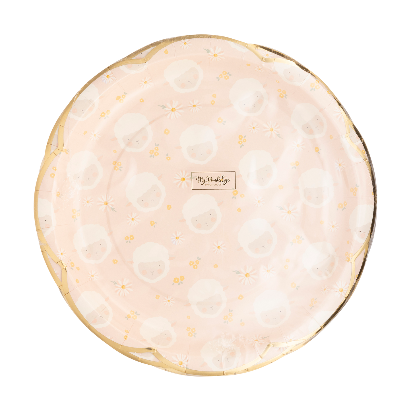 EAS1041 - Scattered Lamb Paper Plate