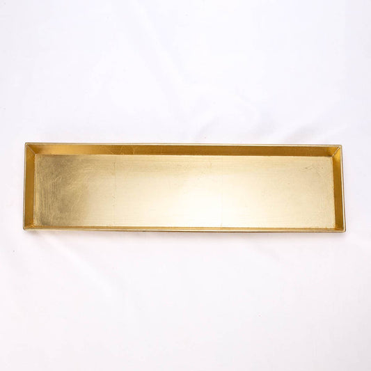 Rhodes Tray   Gold   17x5x0.75
