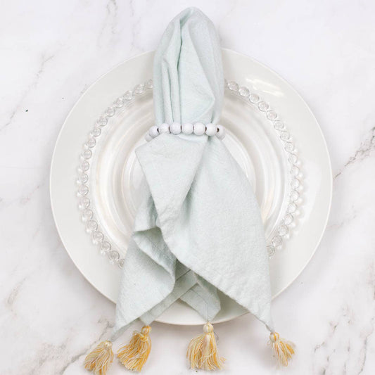 Morgan Tassel Napkin    Sea/Multi   17x17