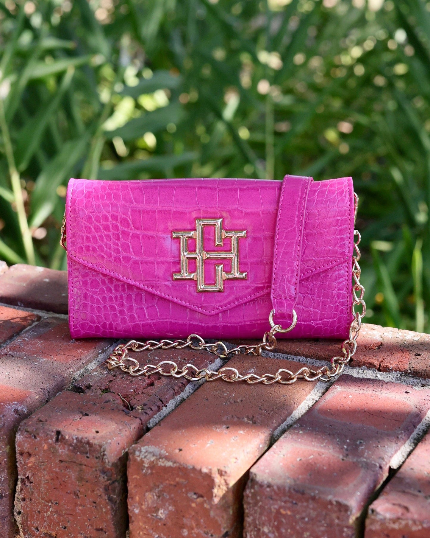 Carlington Clutch/Crossbody Hot PInk EC: Default