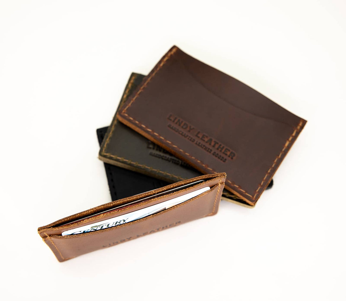 The Slim Card Holder: Antique Tan