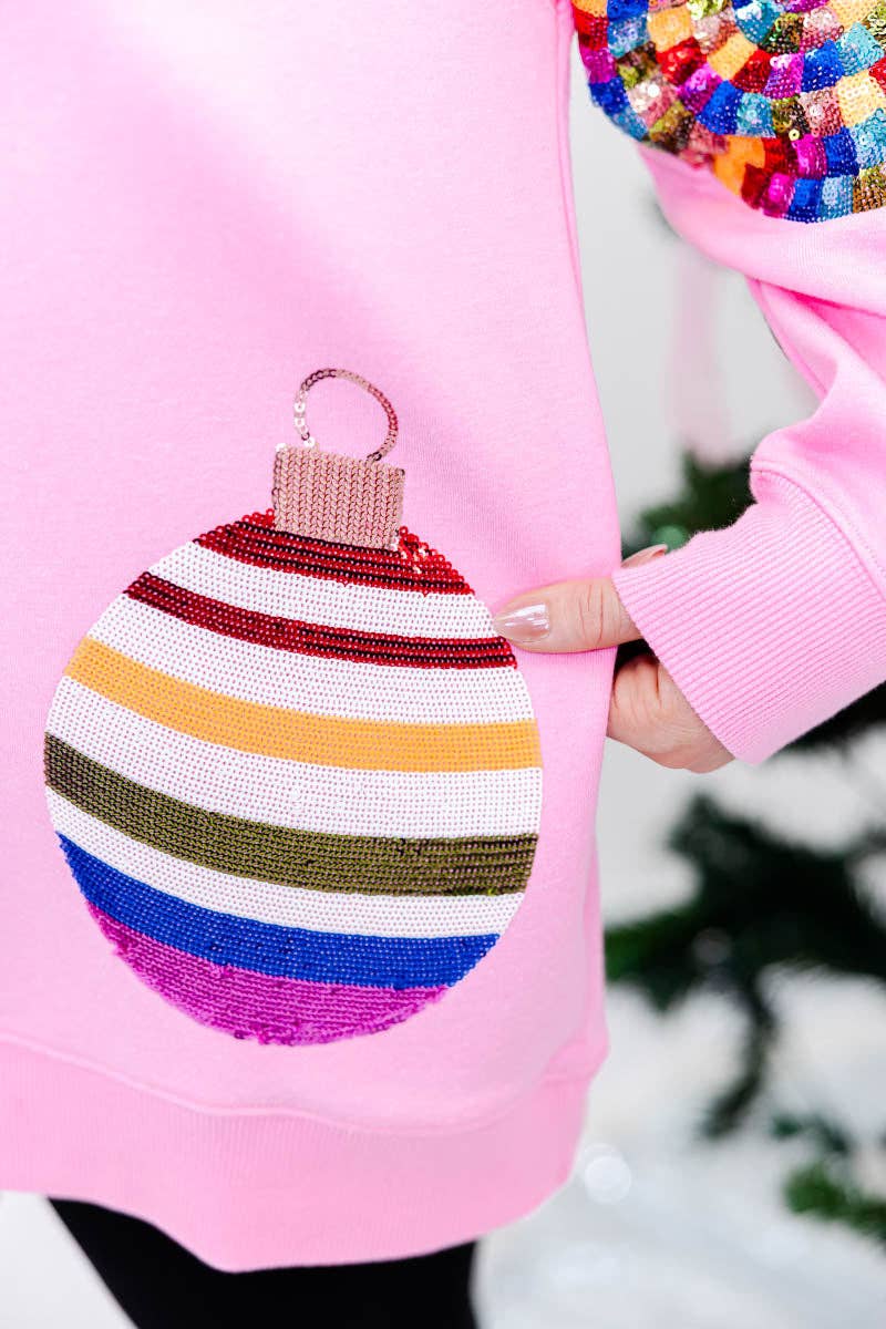 Ornament Wonderland Sweatshirt: S/M