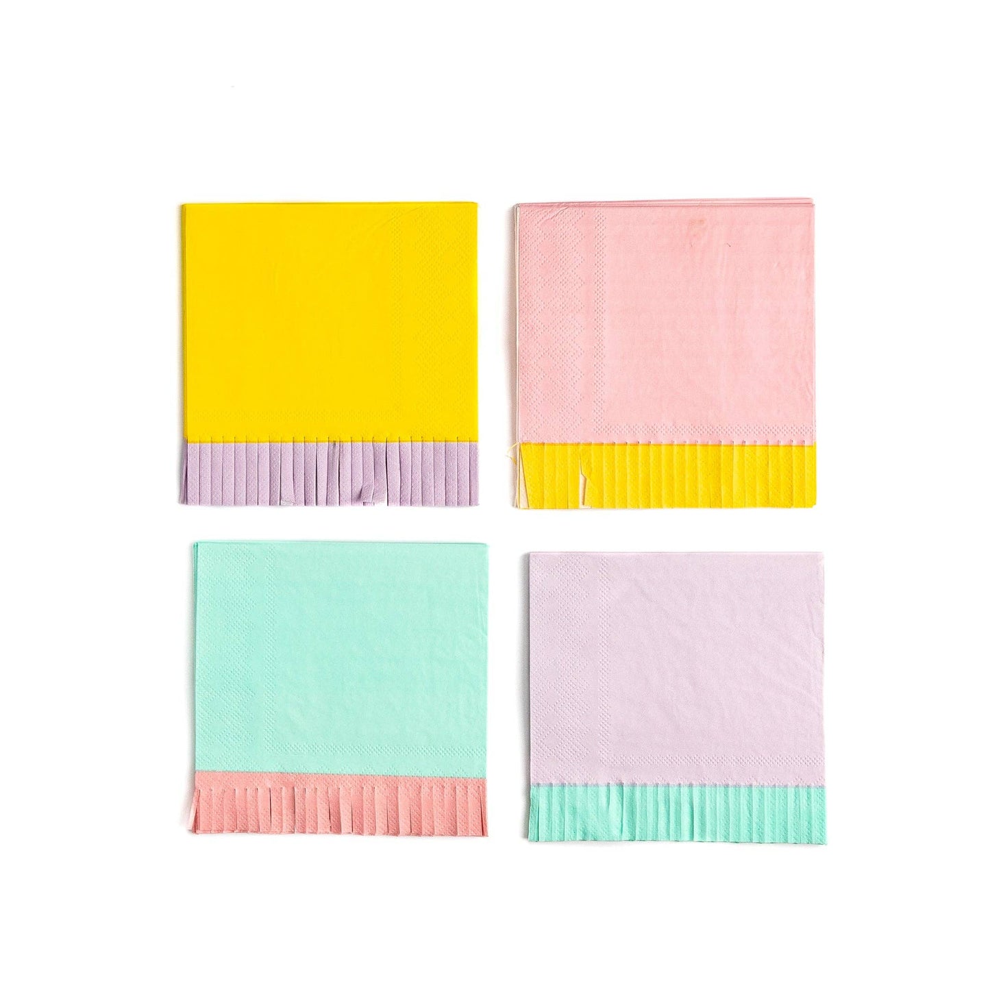 PGB938 - Spring Fringed Cocktail Napkins