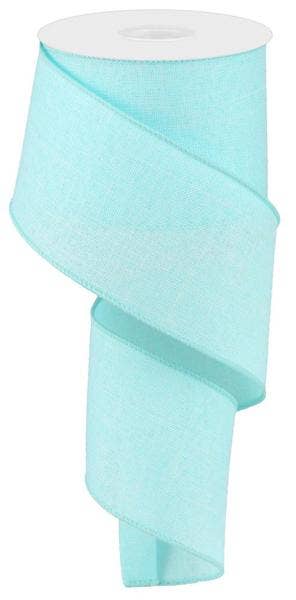 2.5"X10YD ICE BLUE BURLAP - RG1279AM