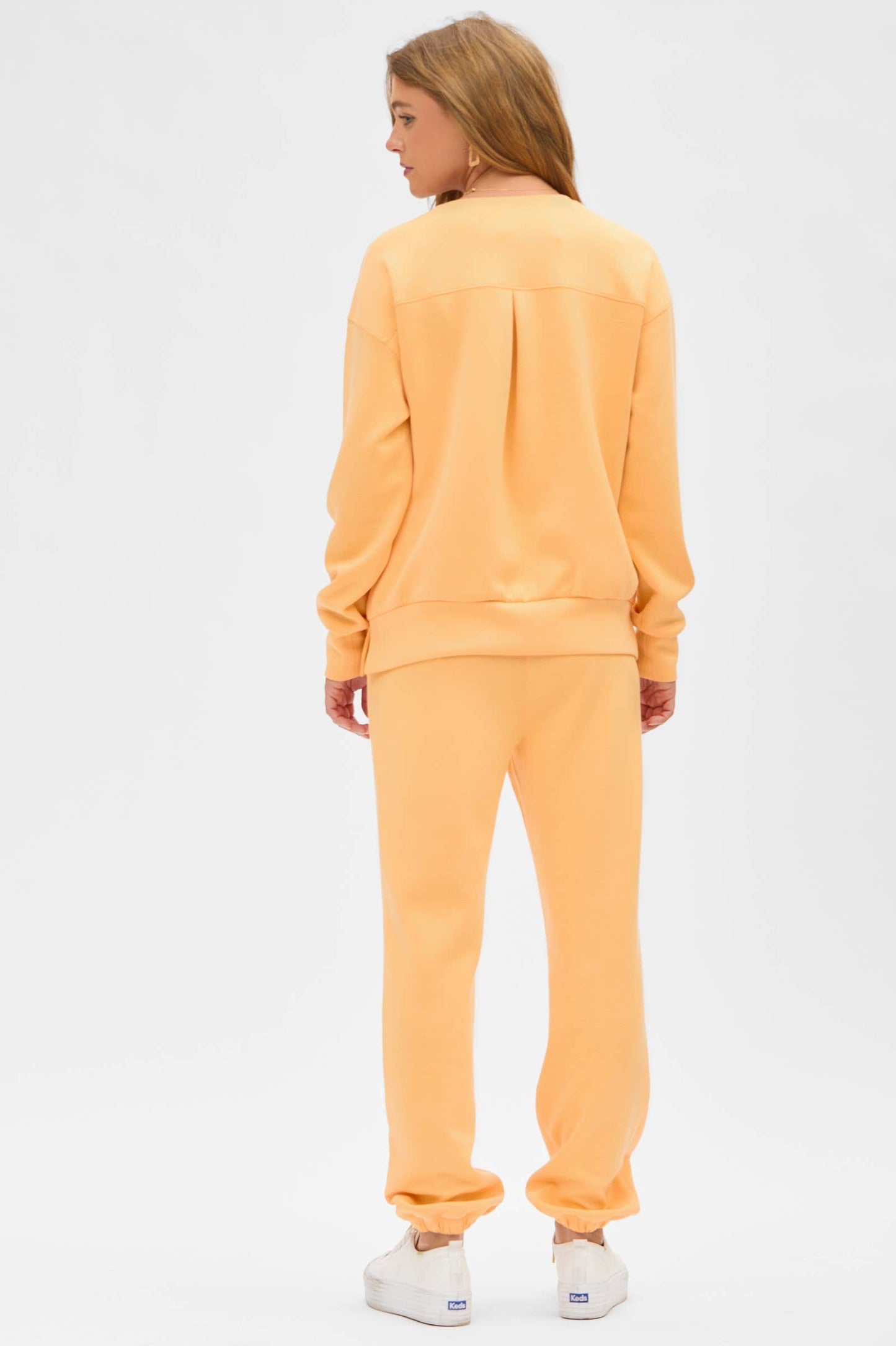 Crew Neck Pullover + Jogger Set TRVSET-MALIBU: LILAC / XL