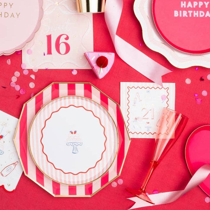 CHEERS TO 21 ICON COCKTAIL NAPKINS